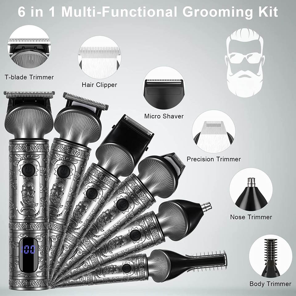 Hatteker Beard Trimmer Kit
