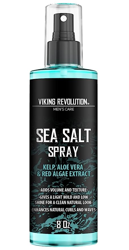 The Benefits of Using Sea Salt Spray for Men's Hair